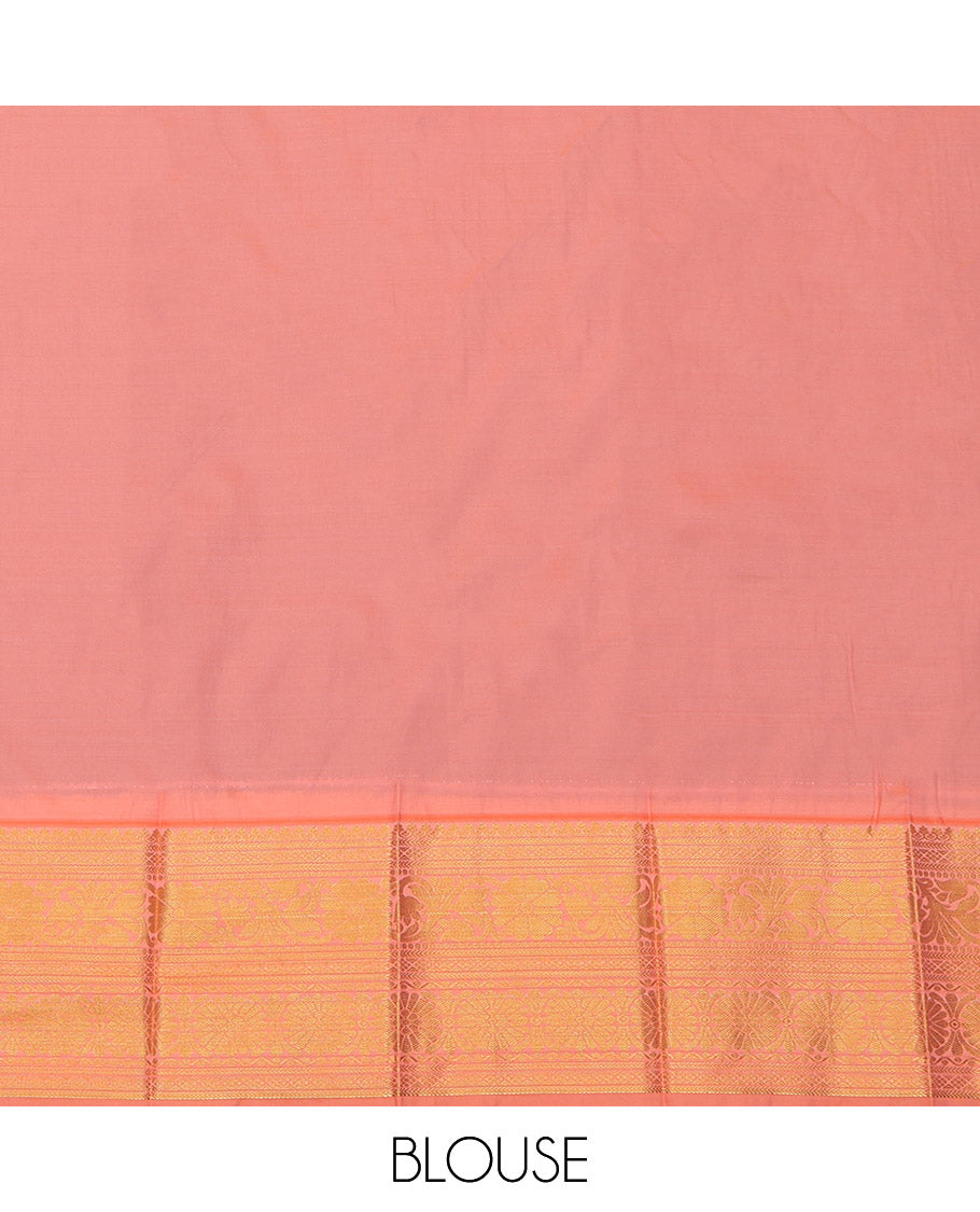 Wine Budget Silk Saree, Crafted with Zari Buttas, a Contrast Traditional Zari Border, an Intricate Pallu and a Contrast Blouse
