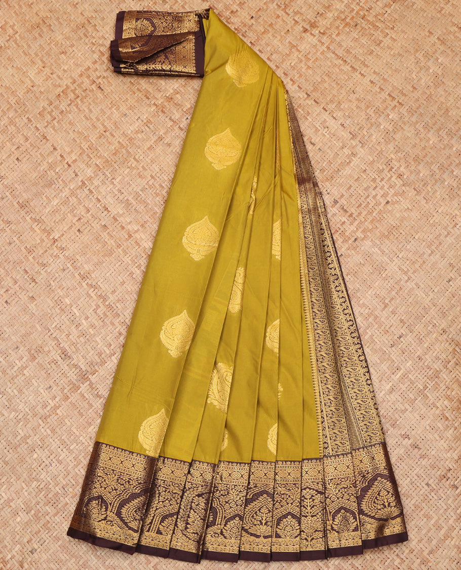 Green Budget Silk Saree