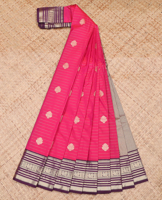 Pink Budget Silk Saree