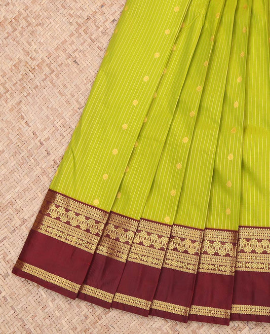 Green Budget Silk Saree