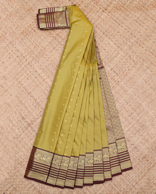 Green Budget Silk Saree