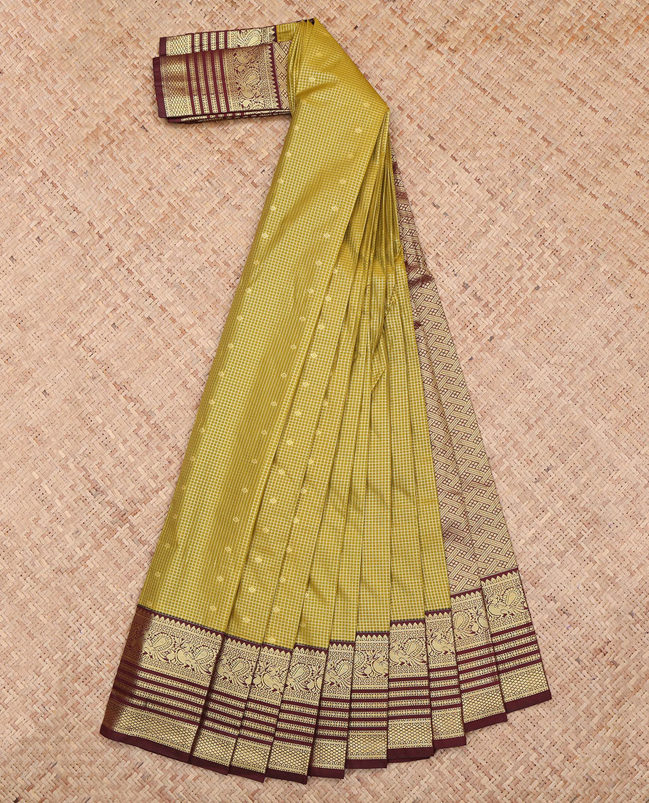 Green Budget Silk Saree