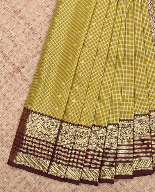 Green Budget Silk Saree