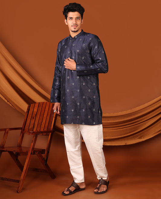 Blue Men's Kurta