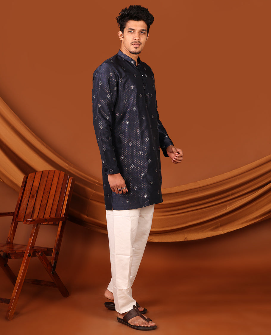 Blue Men's Kurta