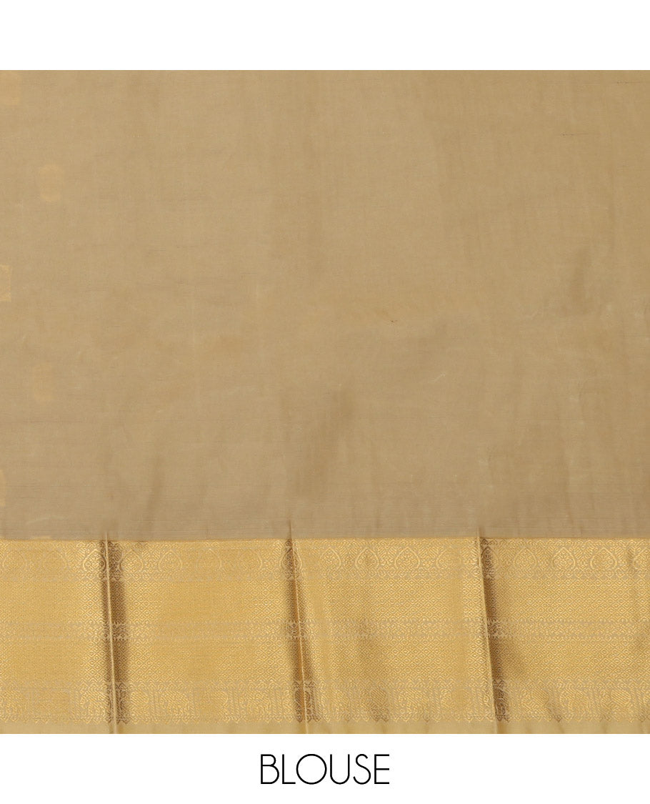Purple Budget Silk Saree, Enhanced with Zari Buttas, a Contrast Traditional  Zari Border, a Grand Pallu and a Contrast Blouse