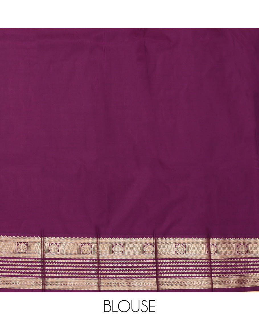 Orange Budget Silk Saree