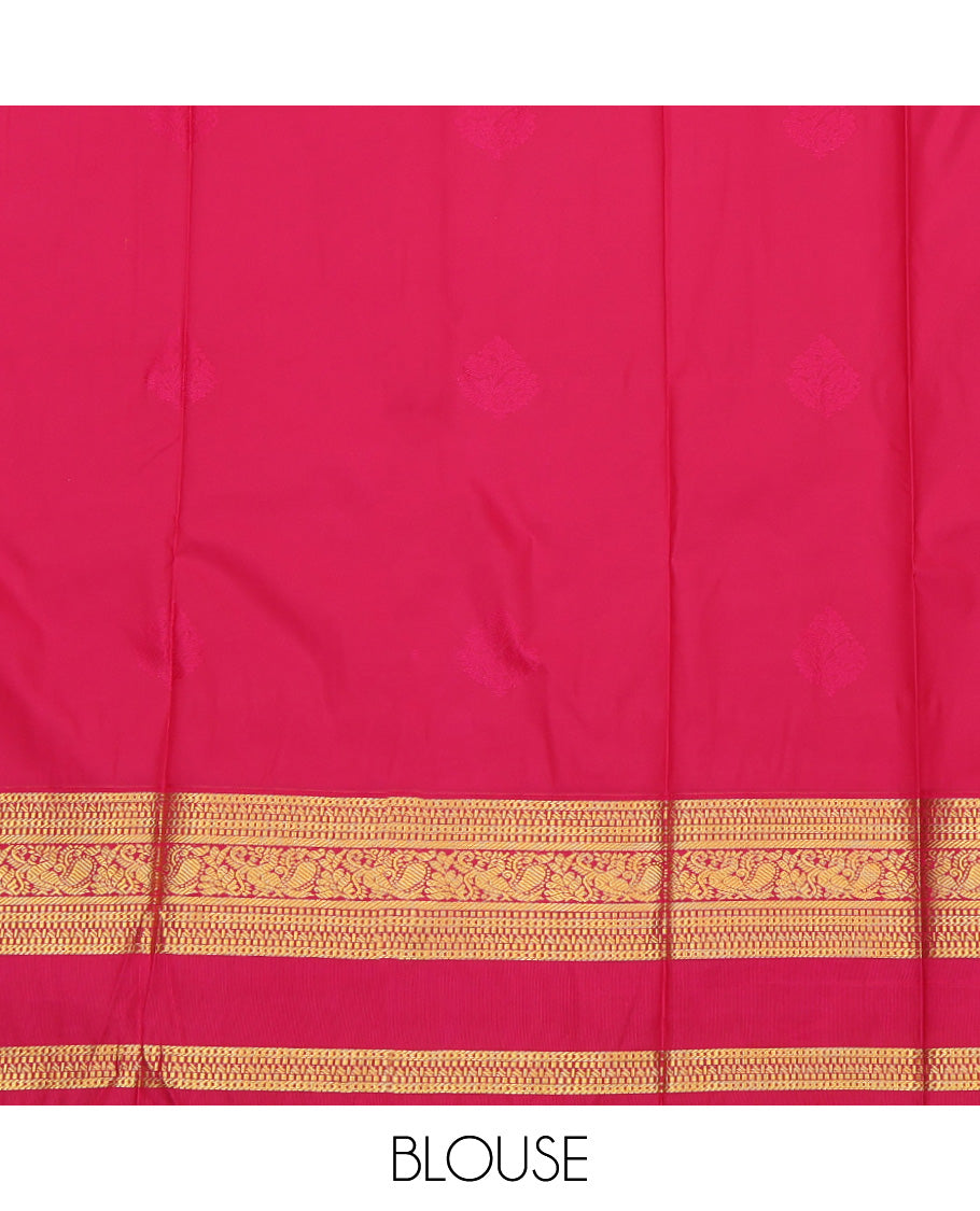 Violet Budget Silk Saree