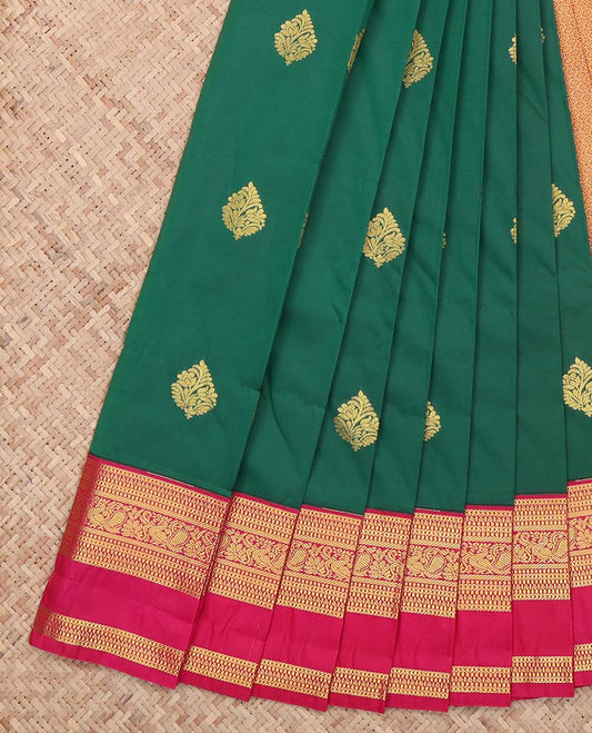 Green Budget Silk Saree