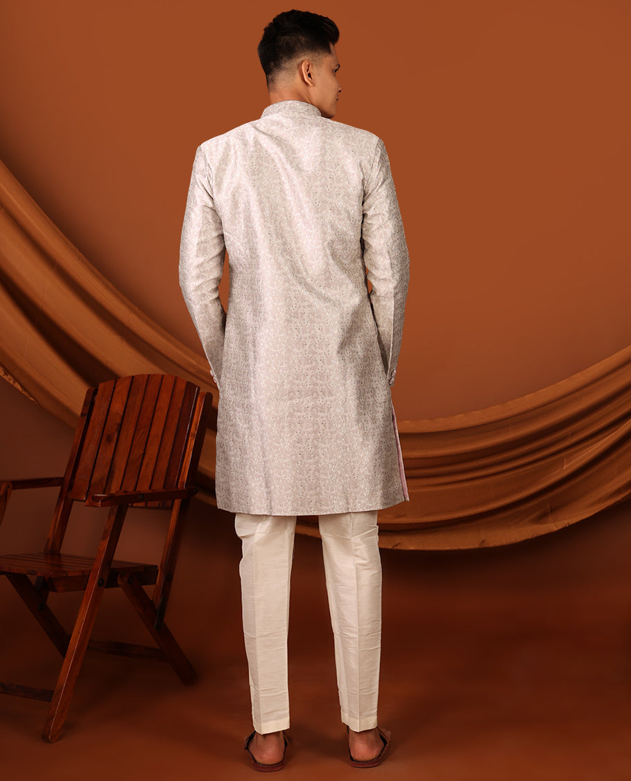 Grey Men's Kurta