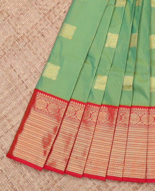 Green Budget Silk Saree