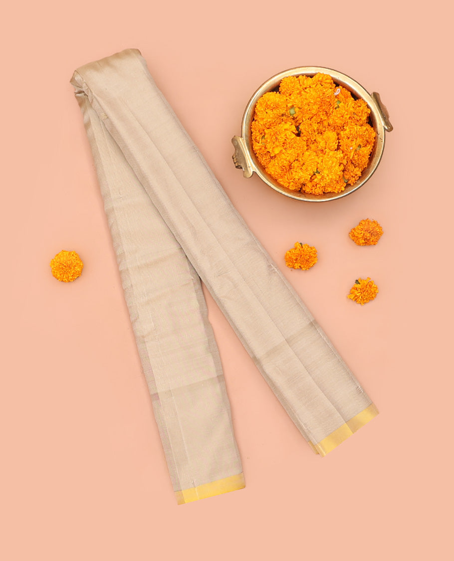 Black-White Gadwal Saree