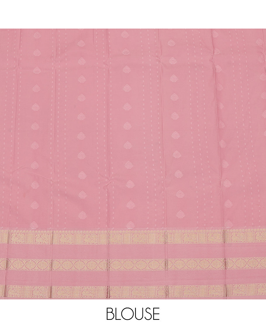 Maroon Budget Silk Saree