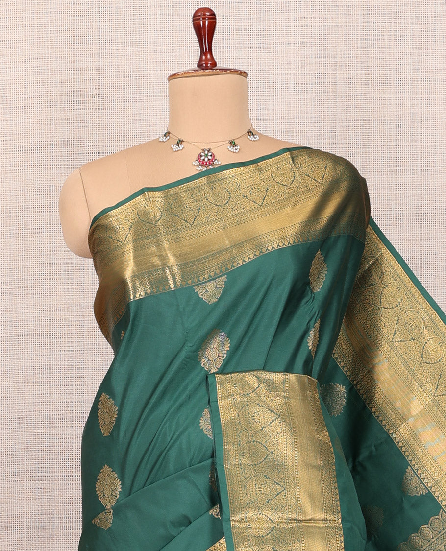 Green Budget Silk Saree