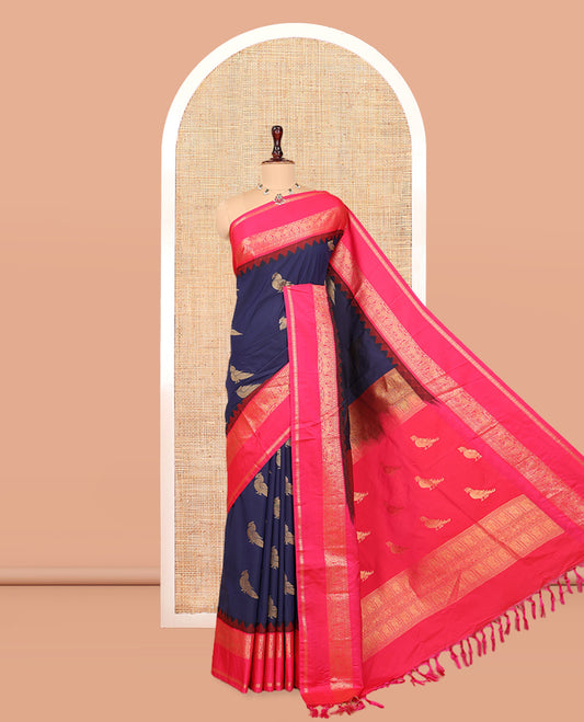 Blue Budget Silk