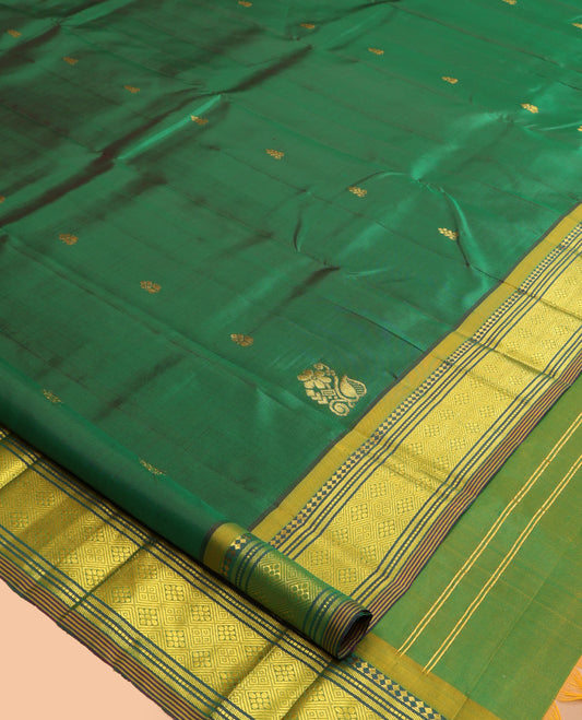Green Kanchipuram Silk Saree
