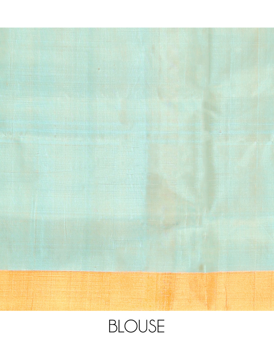 Yellow Mayuri Soft Silk Saree