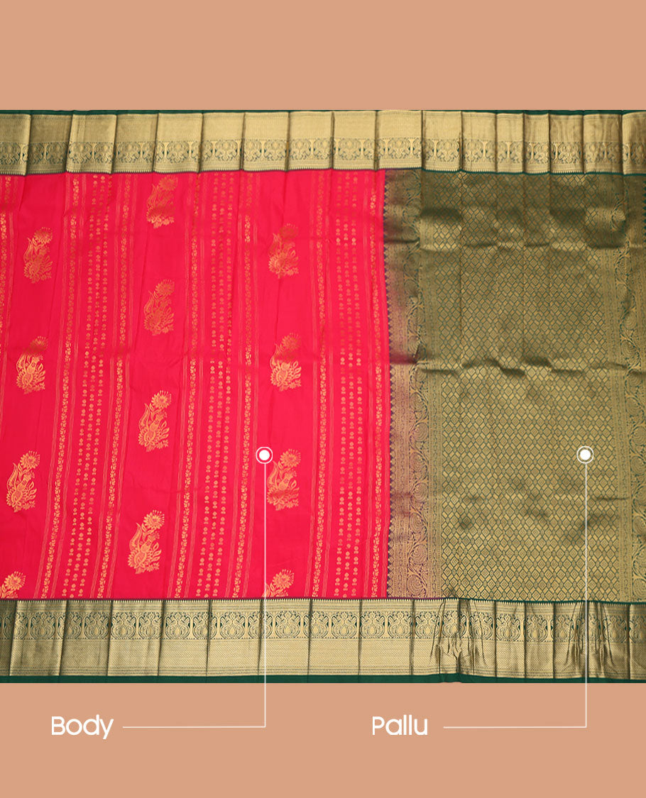 Red Budget Silk Saree