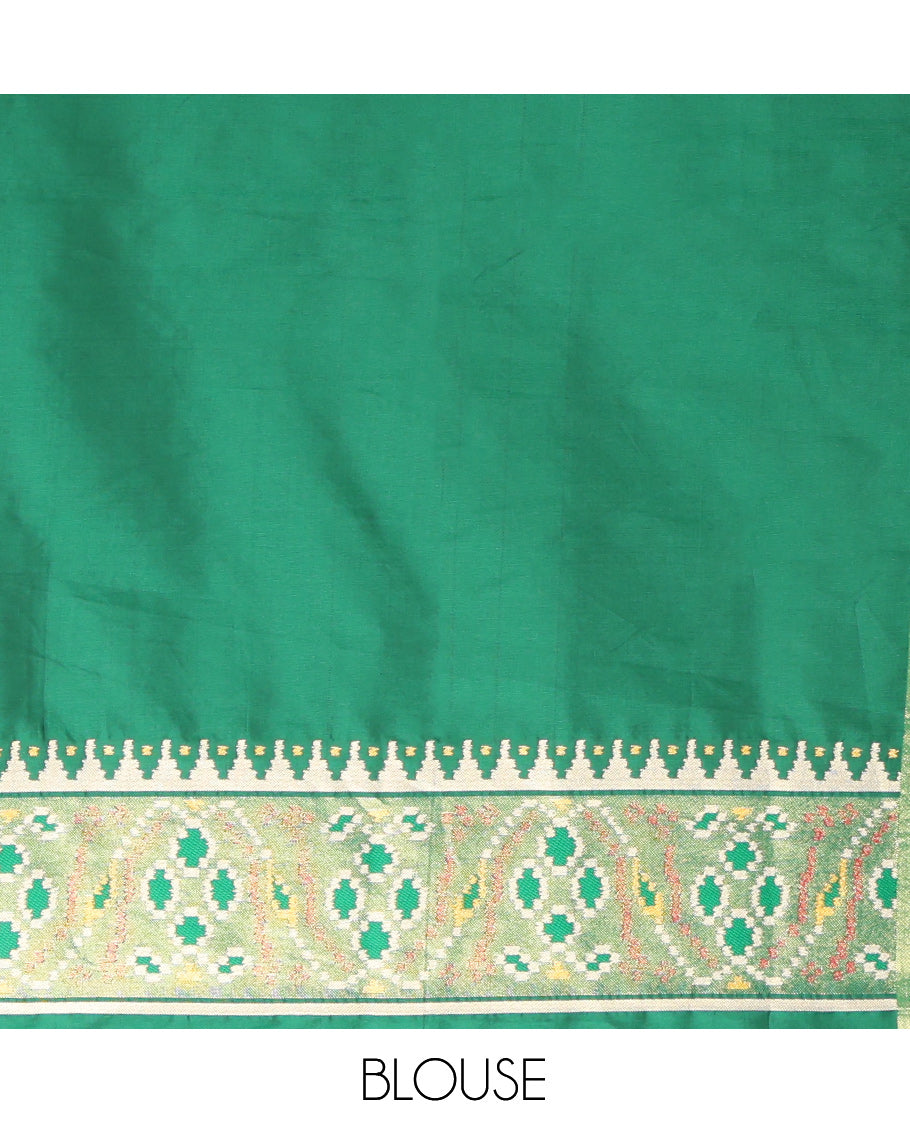 Green Fancy Patola Saree