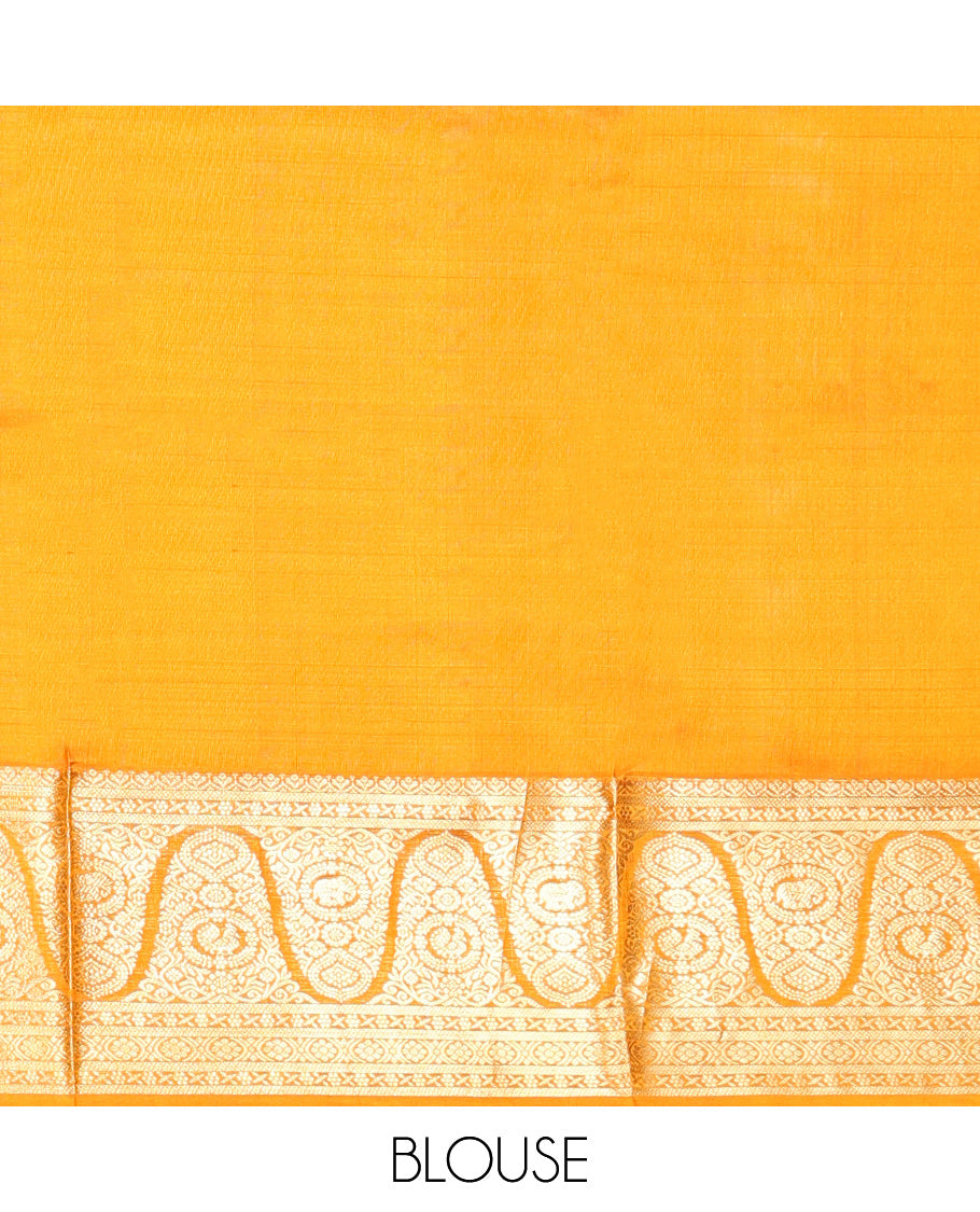 Blue Venkatagiri Silk Saree