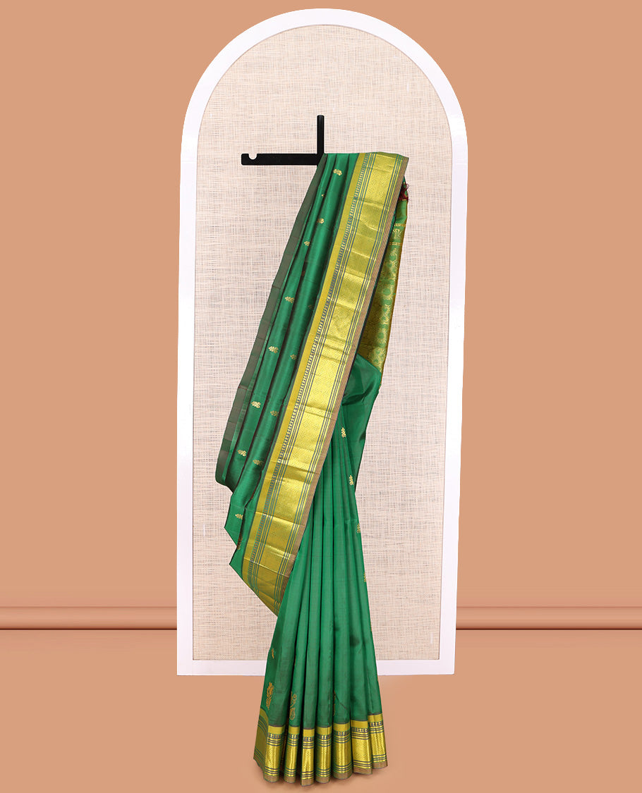 Green Kanchipuram Silk Saree