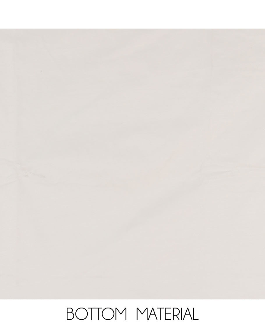 Kerala cream material chudidar set, embossed with gold zari woven mul chanderi top, santoon bottom, and zari woven mul chanderi dupatta