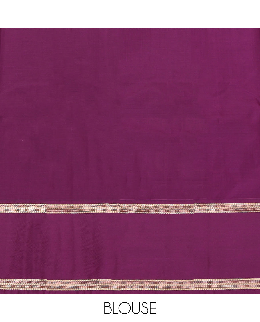 Orange Budget Silk Saree