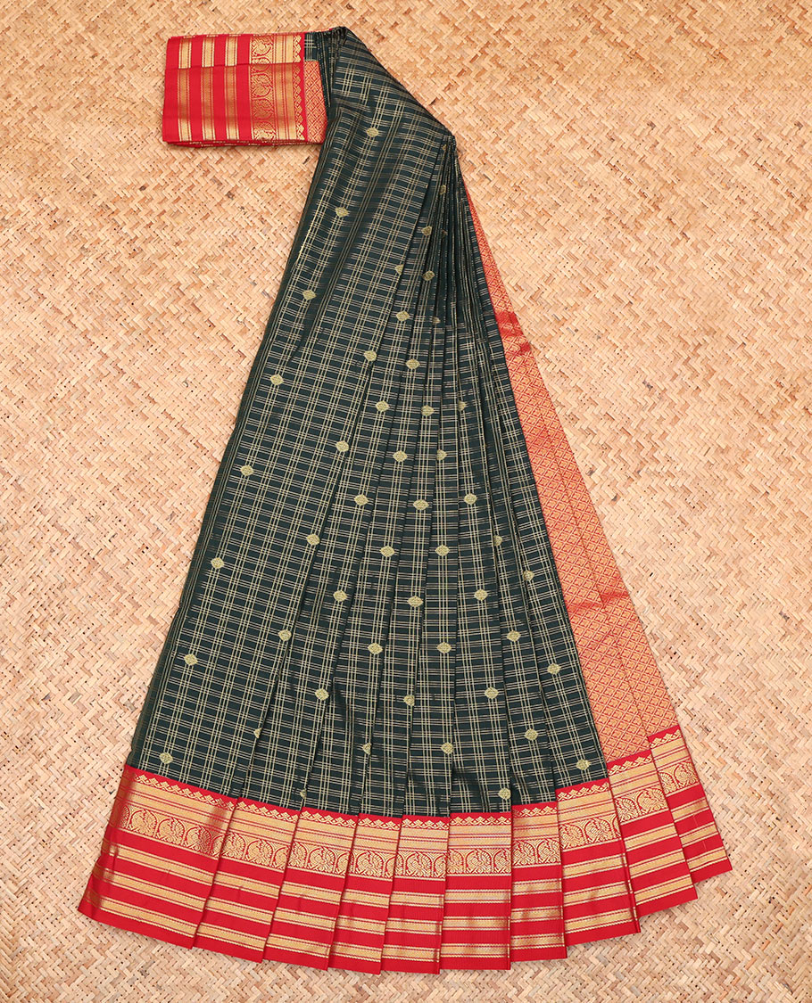 Green Budget Silk Saree