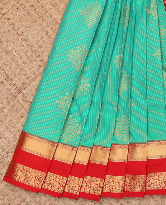 Blue Budget Silk Saree