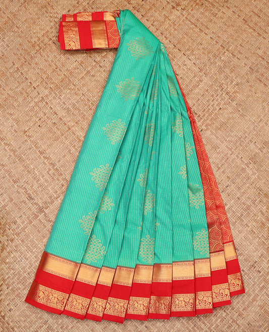 Blue Budget Silk Saree