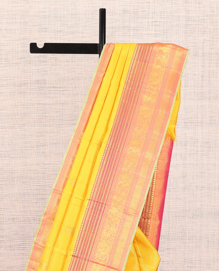 Yellow Kanchi Silk