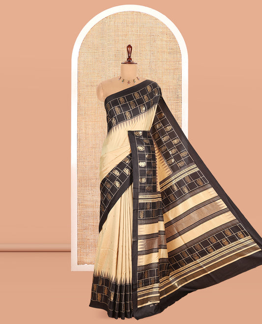 Chikku Dola Tussar Saree
