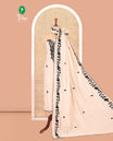Ivory Material Chudidar Set