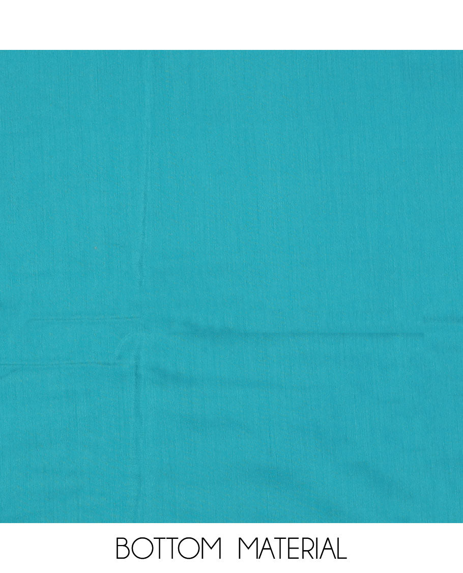 Purple material chudidar set, batik motifs printed top, contrast plain bottom and sequins striped dupatta