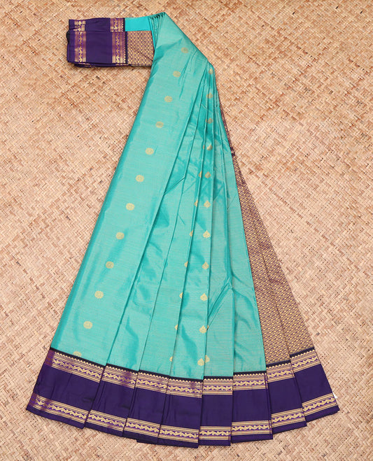 Blue Budget Silk Saree