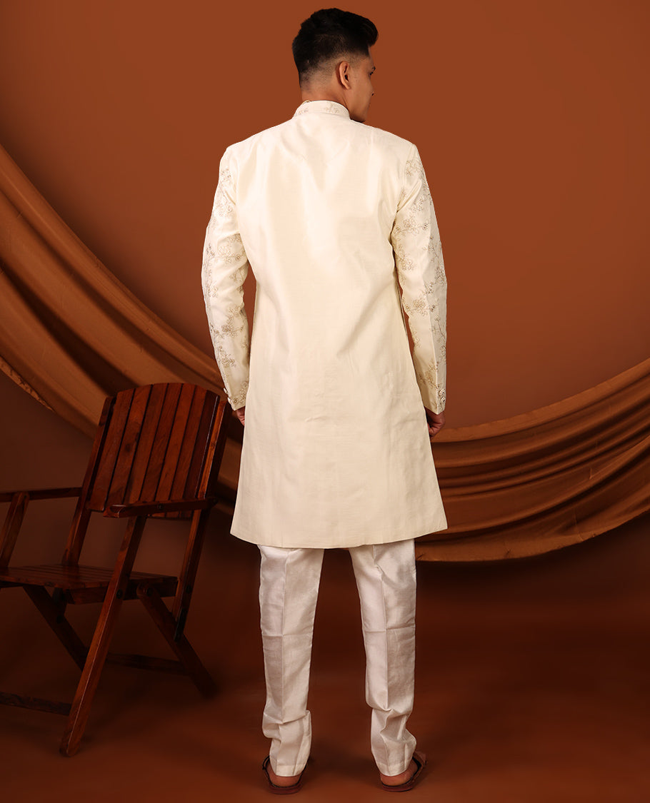 Cream Men's Kurta