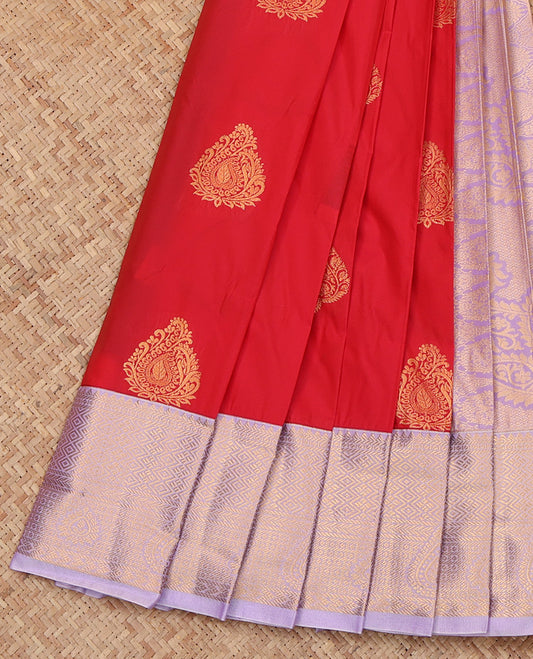 Red Budget Silk Saree