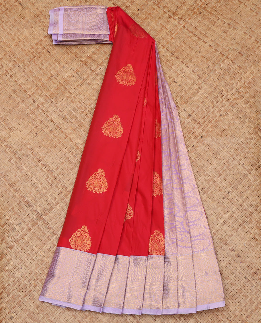 Red Budget Silk Saree