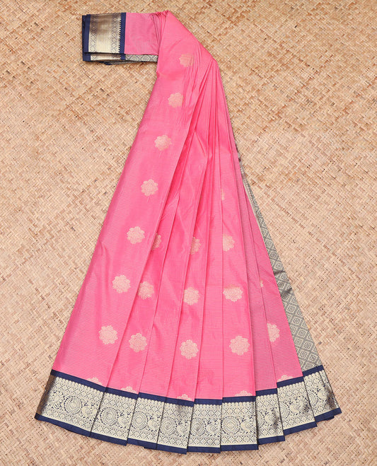Pink Budget Silk Saree