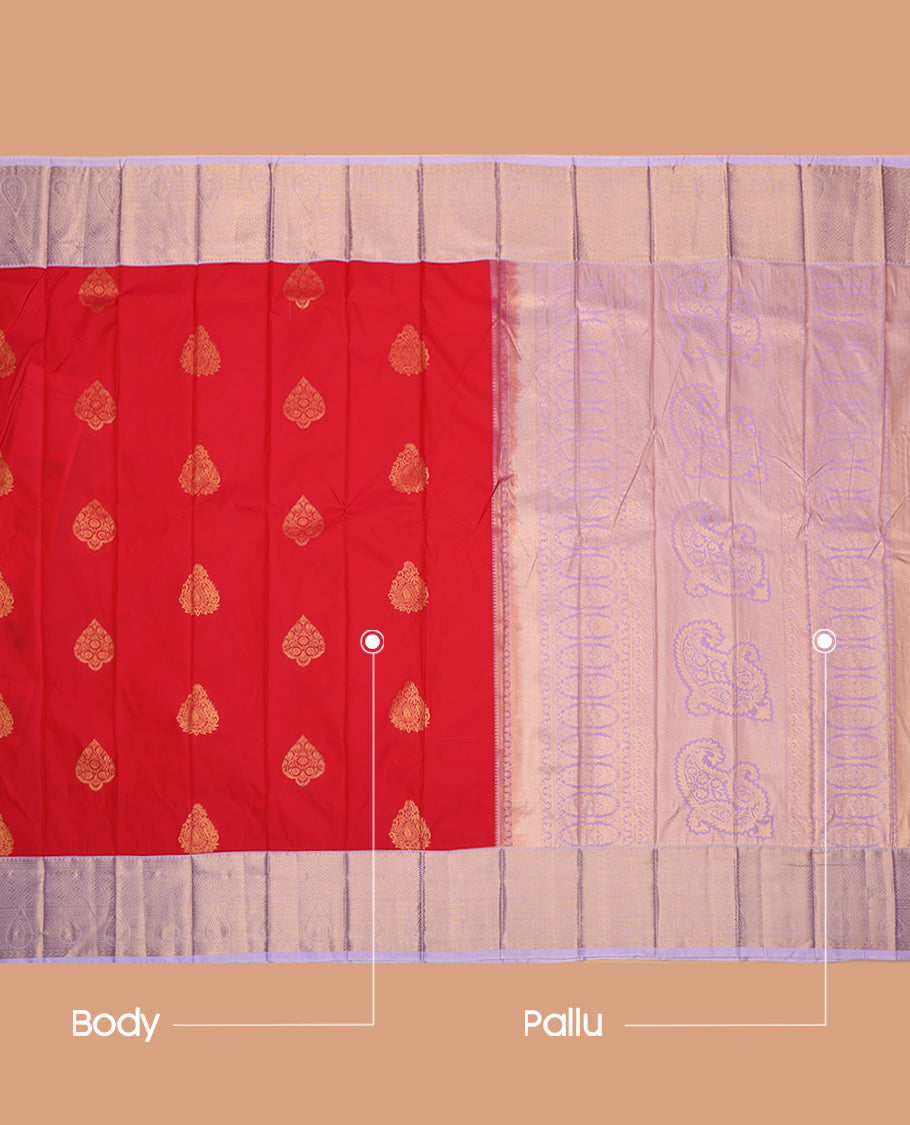 Red Budget Silk Saree