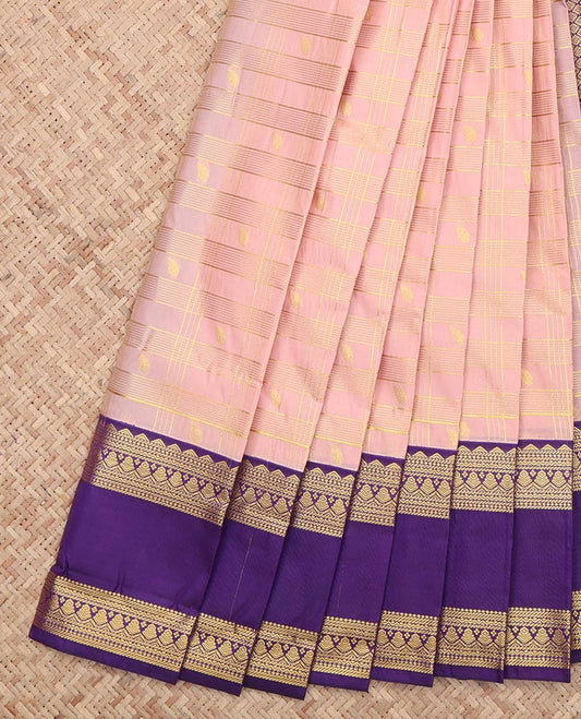 Pink Budget Silk Saree
