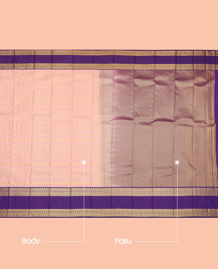 Pink Budget Silk Saree