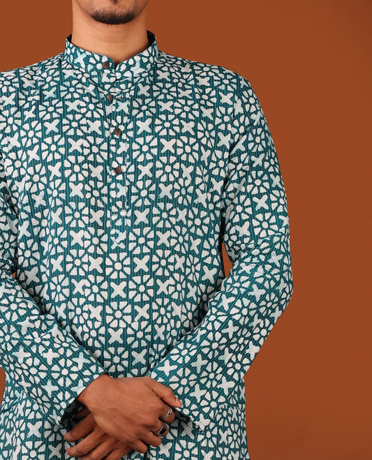 Blue Men's Kurta