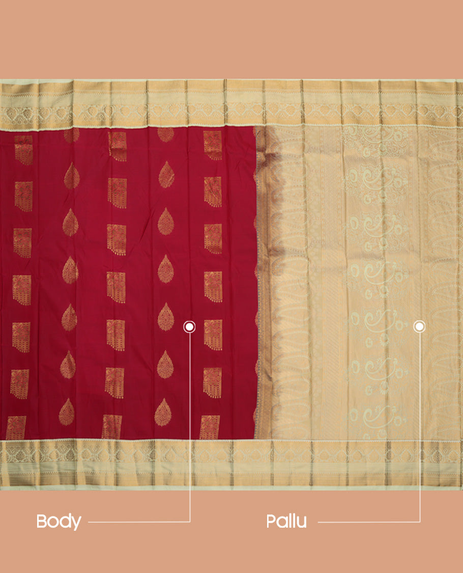 Red Budget Silk Saree