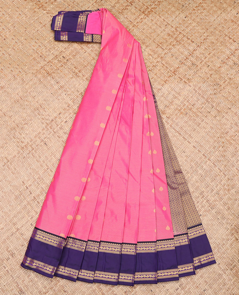 Pink Budget Silk Saree