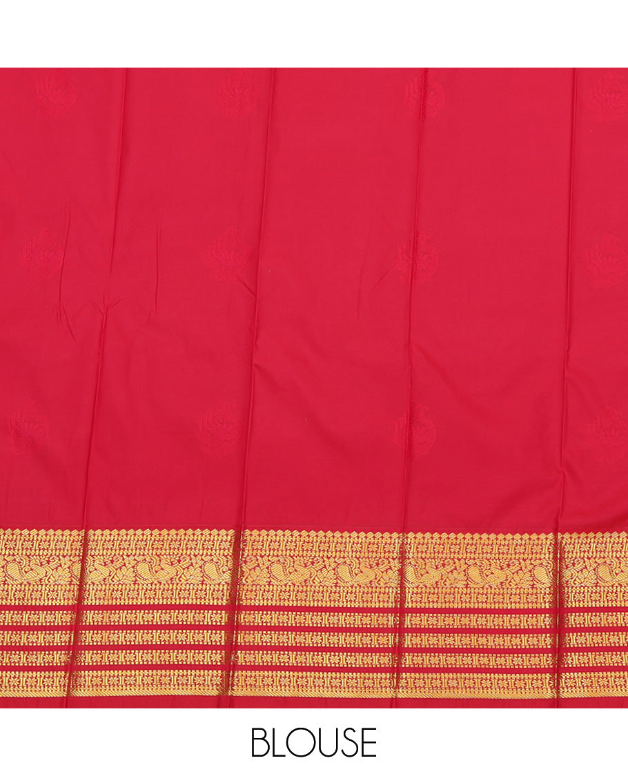 Cream Budget Silk Saree