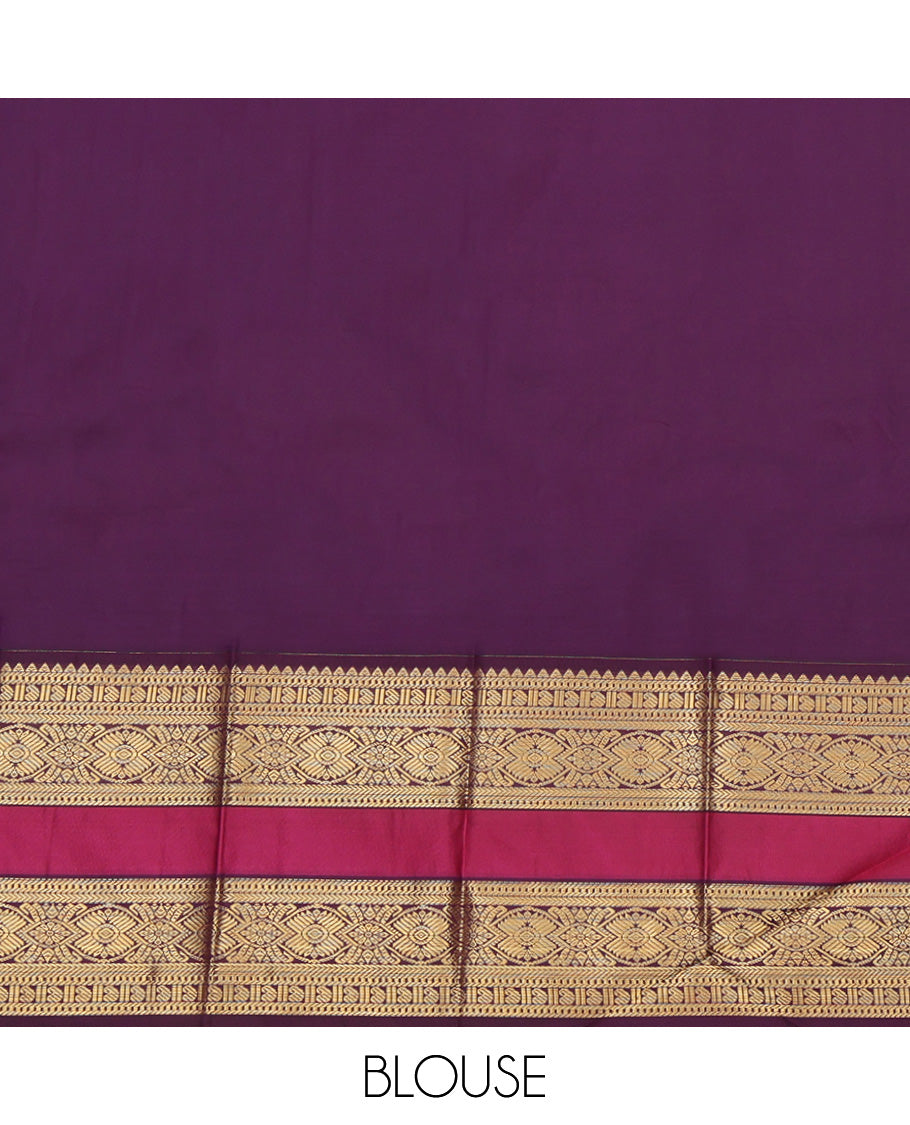 Leaf Green Budget Silk Saree