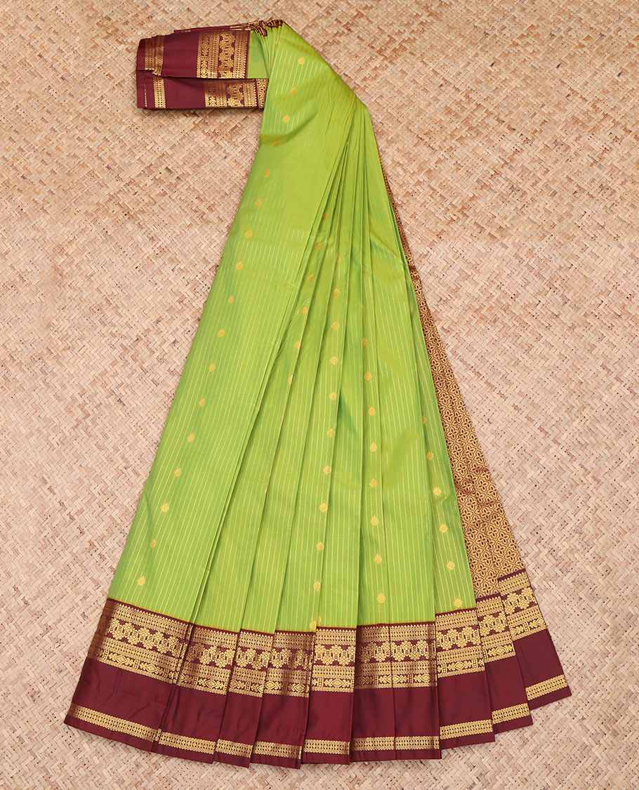 Green Budget Silk Saree