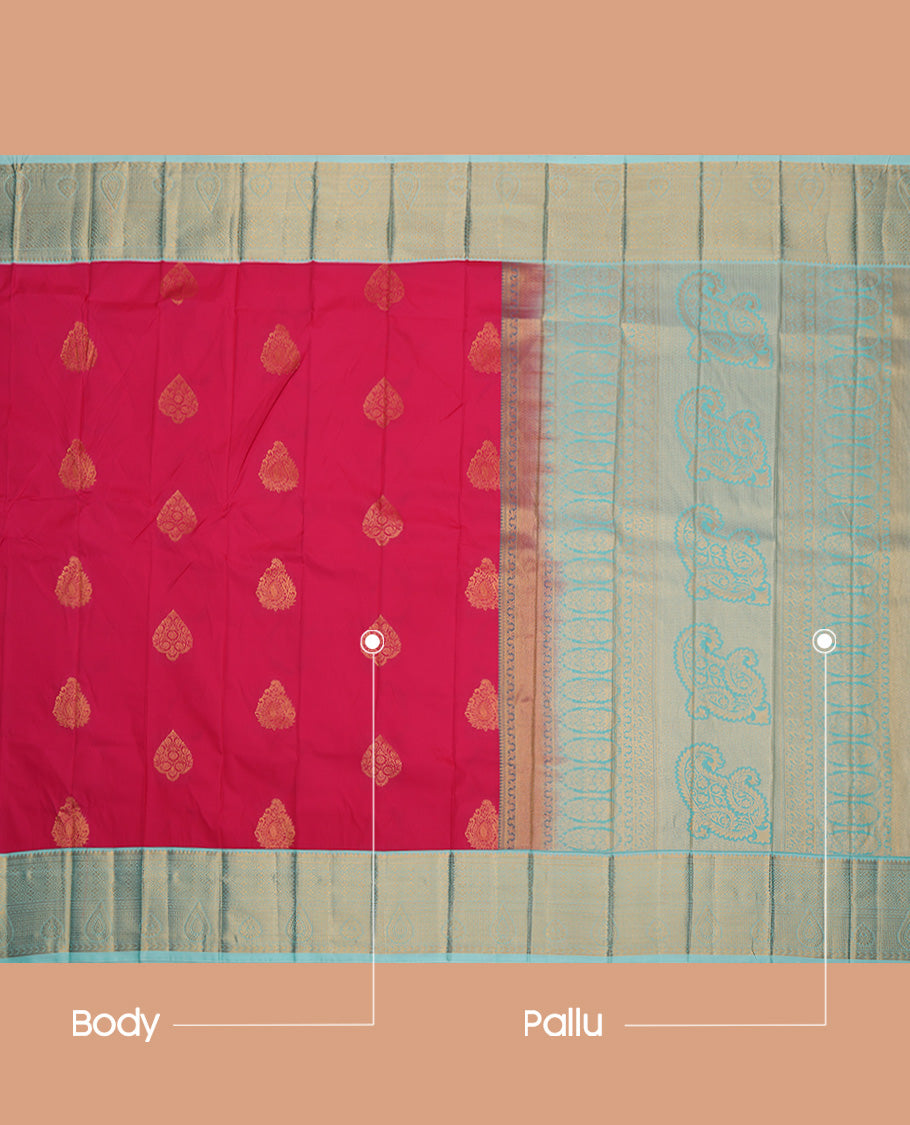 Pink Budget Silk Saree