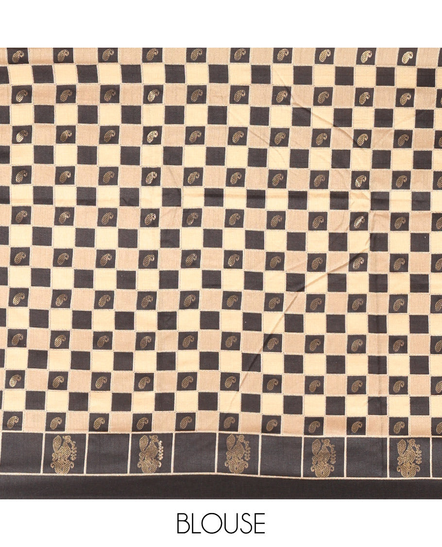 Chikku Dola Tussar Saree